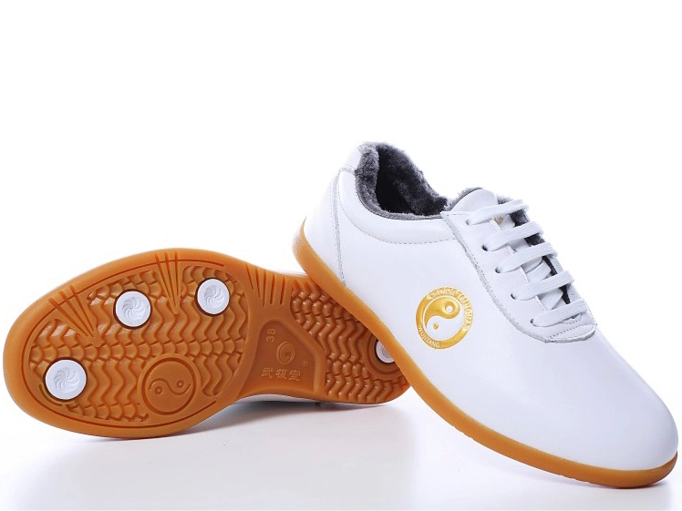 太極靴 Leather Tai Chi Shoes Detail image